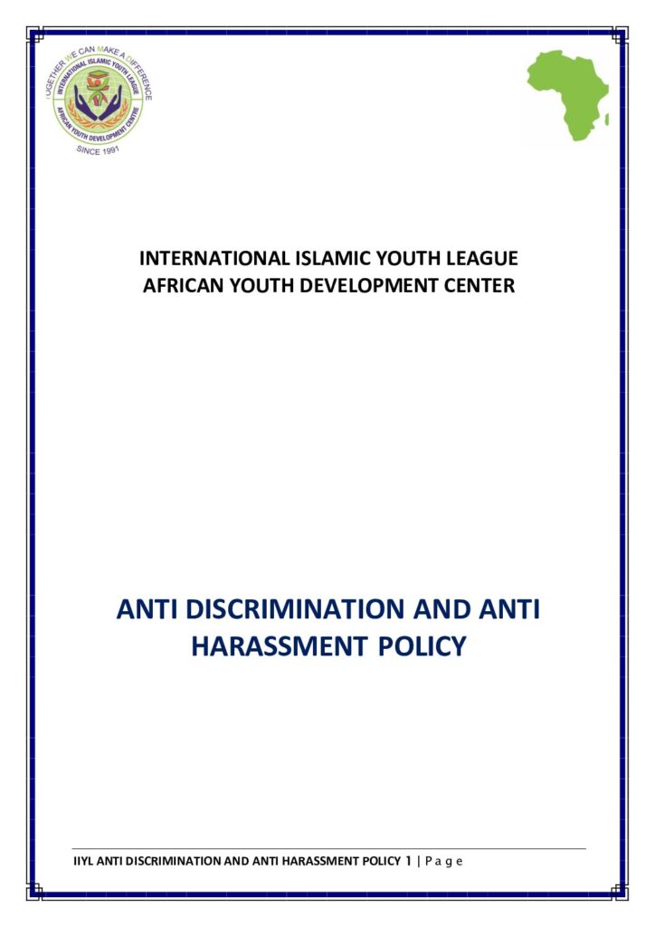 thumbnail of ANTI DISCRIMINATION AND ANTI HARASSMENT POLICY 2024